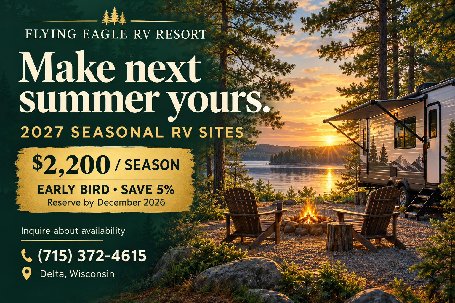 Seasonal rates 2027